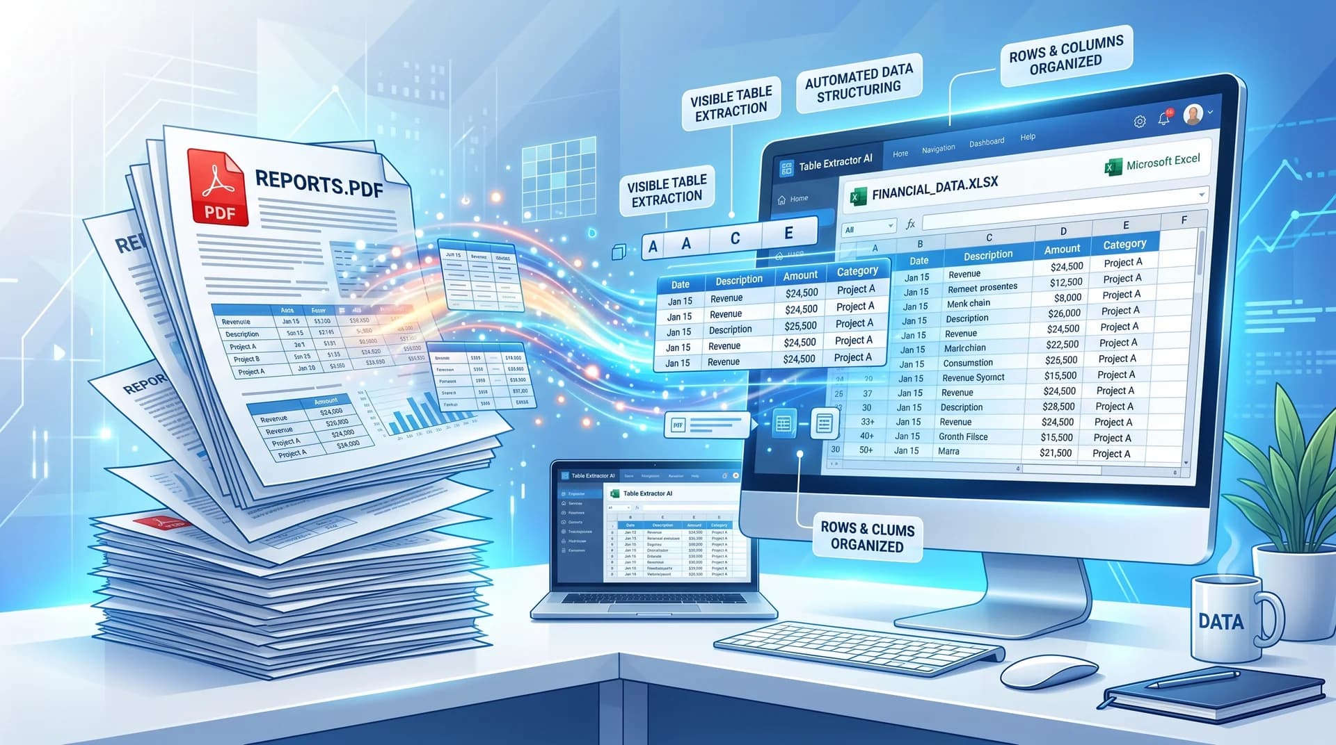 Extract Tables from Any PDF