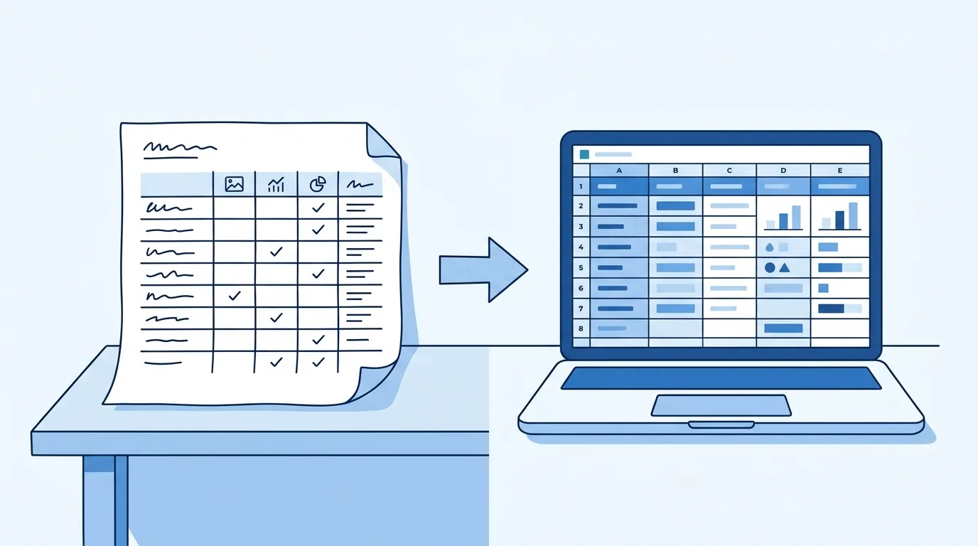 How to Convert an Image to Excel (2026 Step-by-Step Guide)